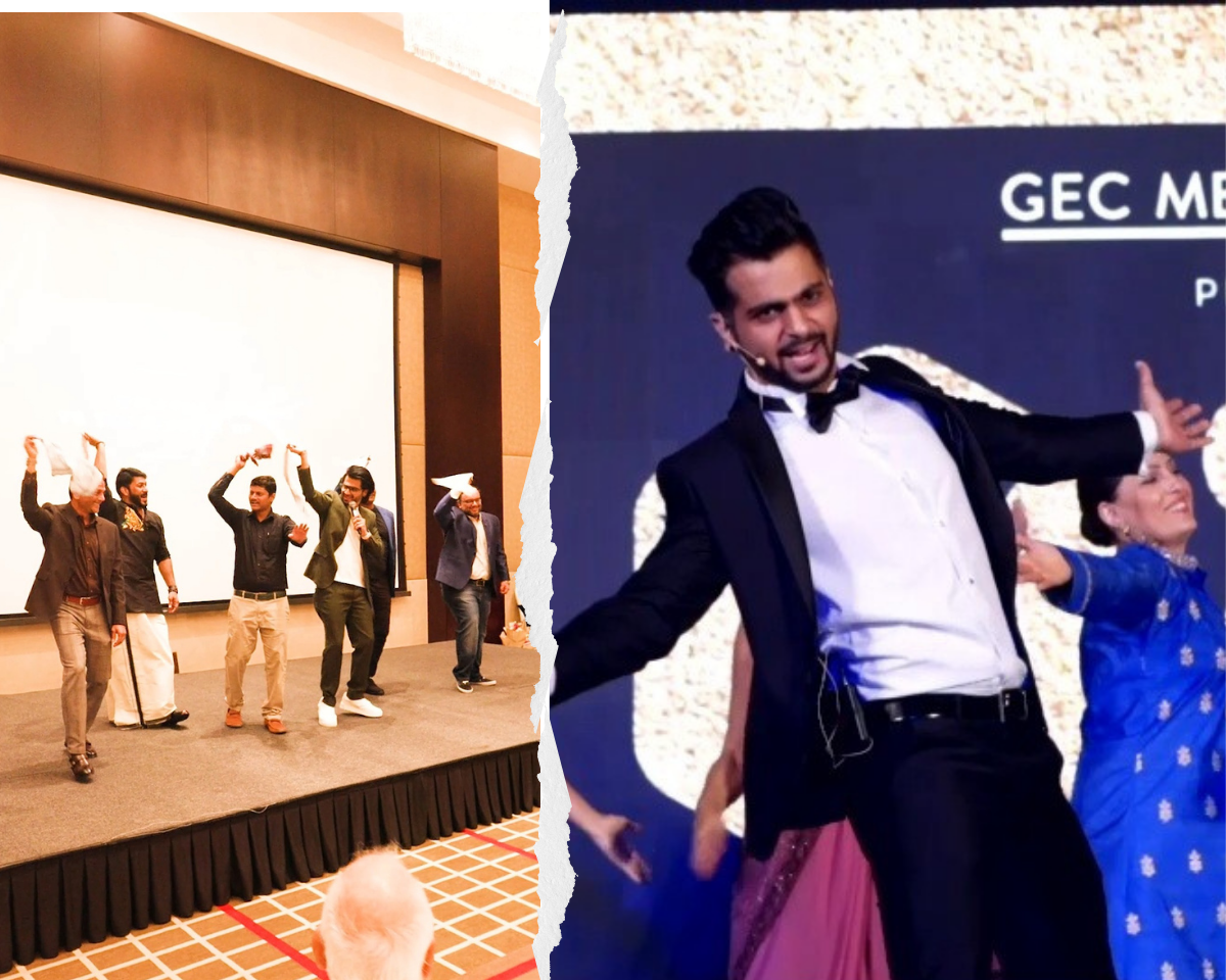 Karan engaging the crowd 2